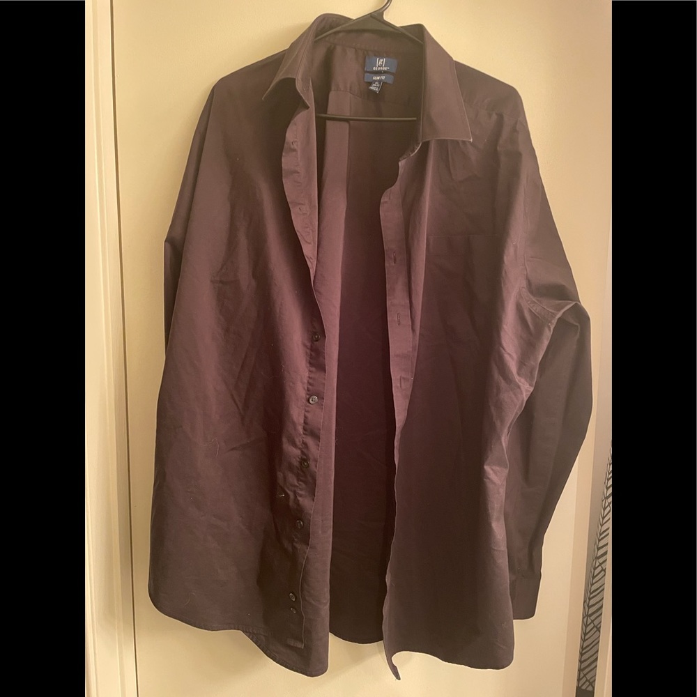 Men’s Black Button Down